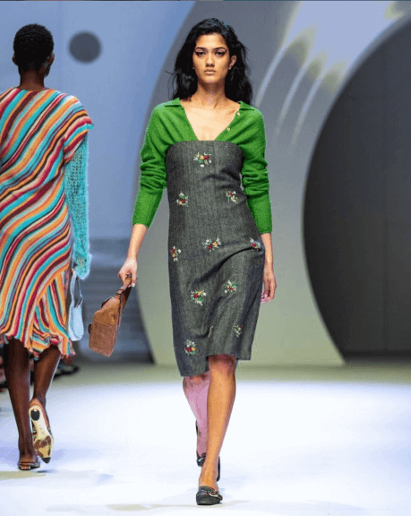 CGM Model Gopika walking in Melbourne Fashion Week